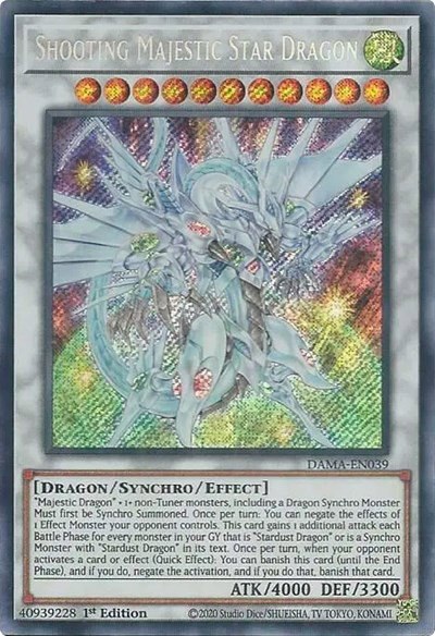 Shooting Majestic Star Dragon - 1st Edition