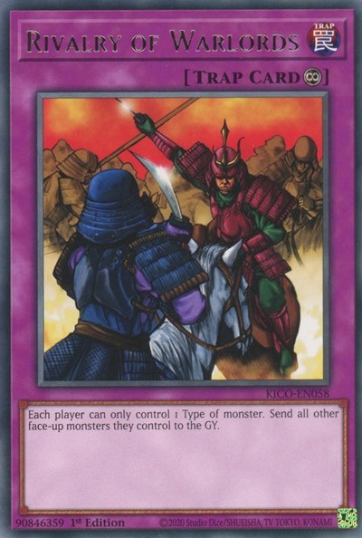 Rivalry of Warlords - 1st Edition