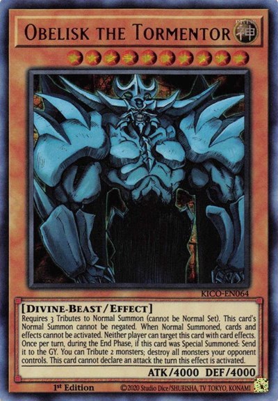 Obelisk the Tormentor - Ultra Pharaoh S Rare