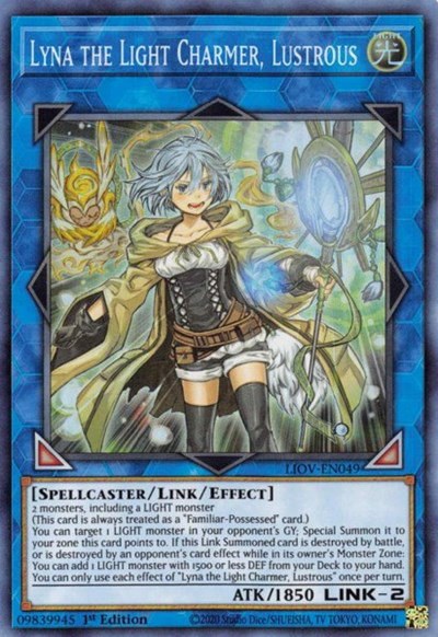 Lyna the Light Charmer, Lustrous - 1st Edition
