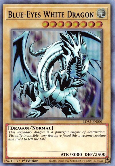 Blue-Eyes White Dragon - Purple