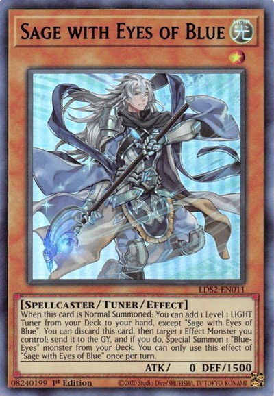 Sage with Eyes of Blue - Blue