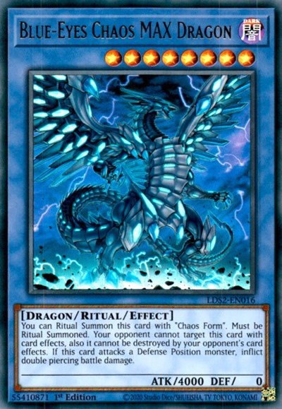Blue-Eyes Chaos MAX Dragon - 1st Edition