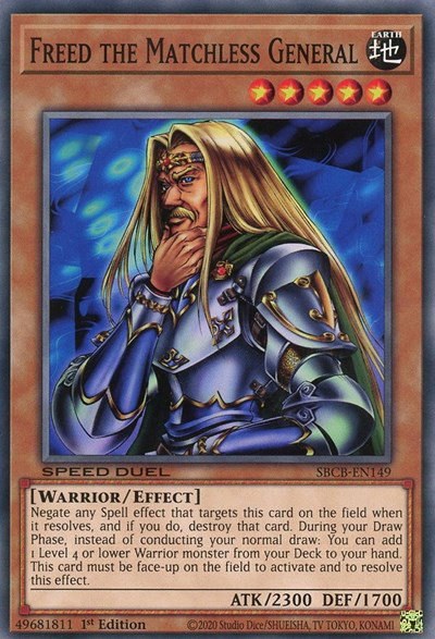 Freed the Matchless General