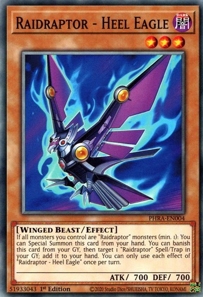 Raidraptor - Heel Eagle