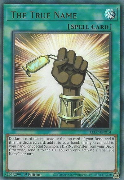 The True Name - 1st Edition