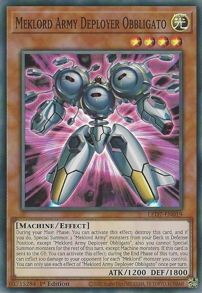 Meklord Army Deployer Obbligato - Unlimited