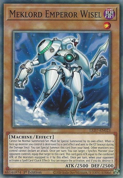 Meklord Emperor Wisel - 1st Edition