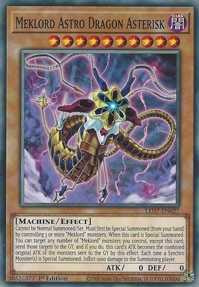 Meklord Astro Dragon Asterisk - Unlimited