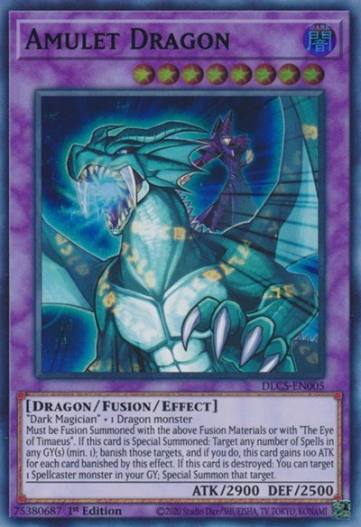 Amulet Dragon - Green