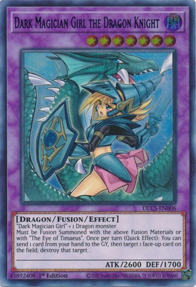 Dark Magician Girl the Dragon Knight - Alternate Art Blue