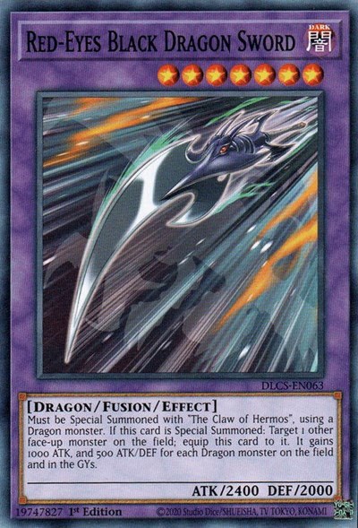 Red-Eyes Black Dragon Sword