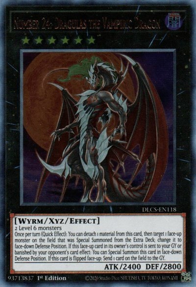 Number 24: Dragulas the Vampiric Dragon - 1st Edition