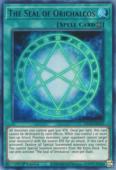 The Seal of Orichalcos - Blue