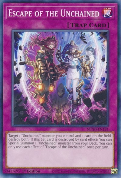 Escape of the Unchained