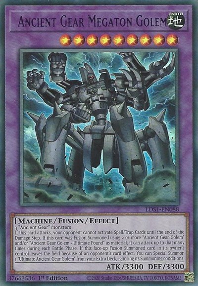 Ancient Gear Megaton Golem - Purple