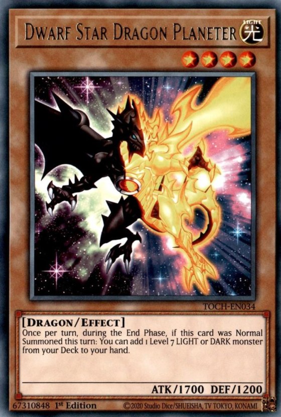 Dwarf Star Dragon Planeter - 1st Edition