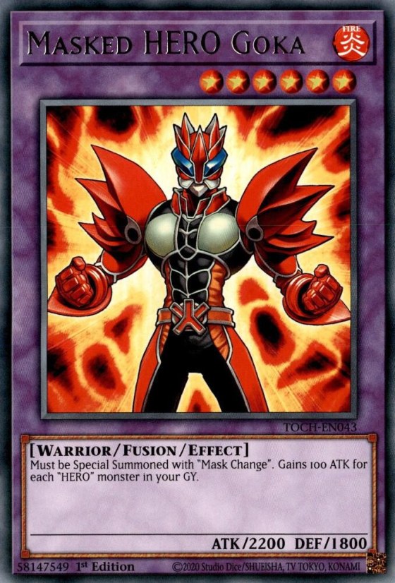 Masked HERO Goka - 1st Edition