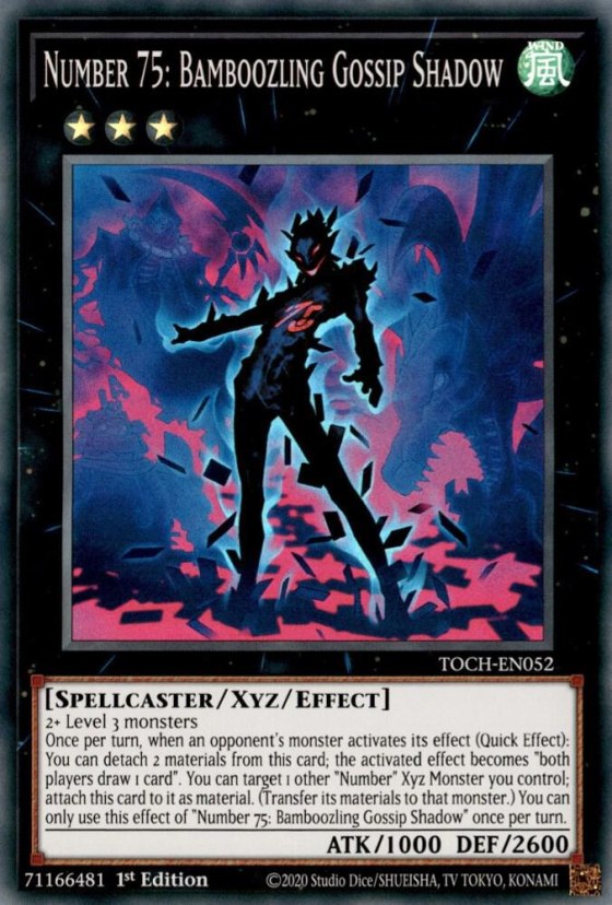 Number 75: Bamboozling Gossip Shadow - 1st Edition