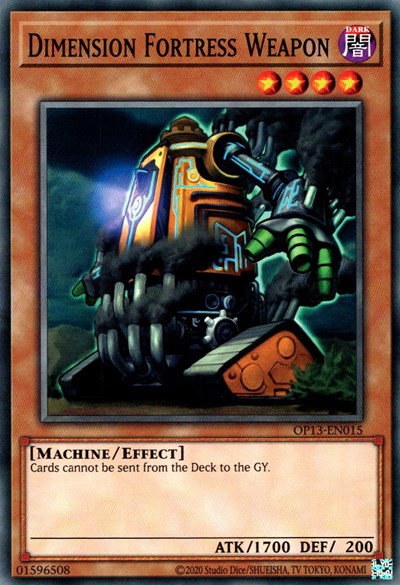 Dimension Fortress Weapon