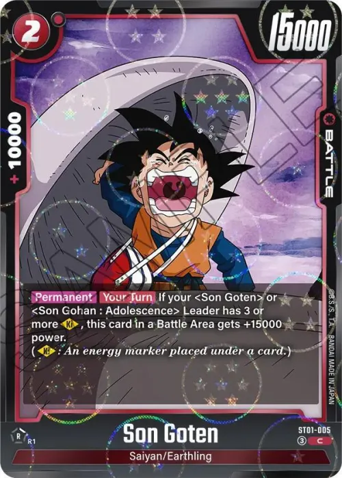 Son Goten - Dragon Ball Pattern