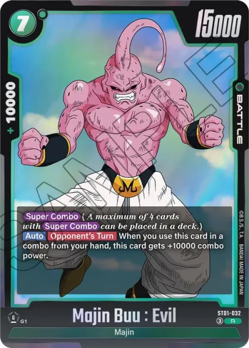 Majin Buu : Evil - Holo