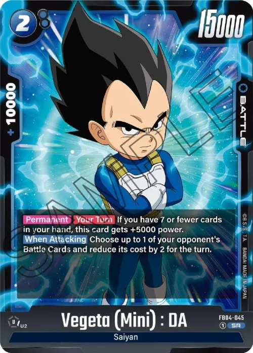 Vegeta (Mini) : DA - Holo