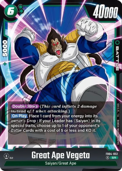 Great Ape Vegeta - Holo