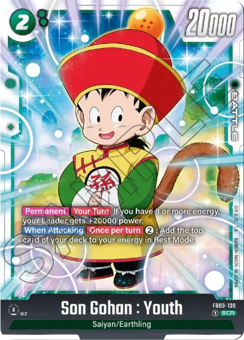 Son Gohan : Youth - Holo