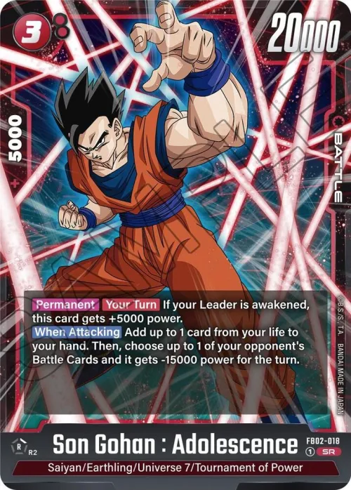 Son Gohan : Adolescence - Holo