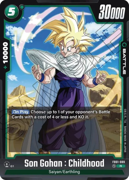 Son Gohan : Childhood
