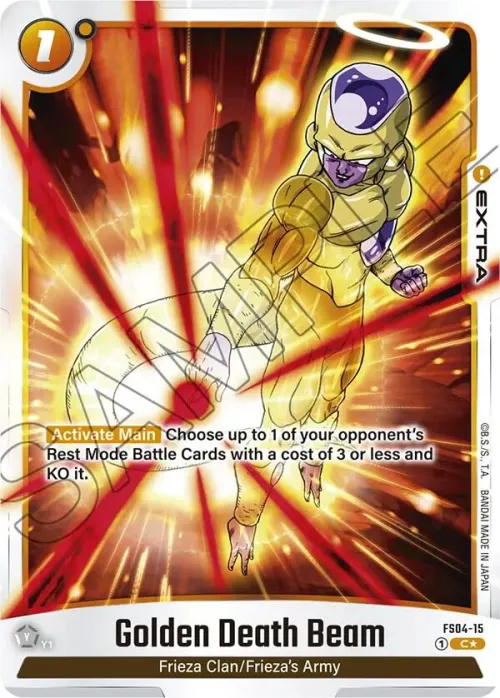 Golden Death Beam - Bonus Pack Alternate Art