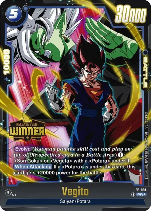 Vegito - Release Event Winner