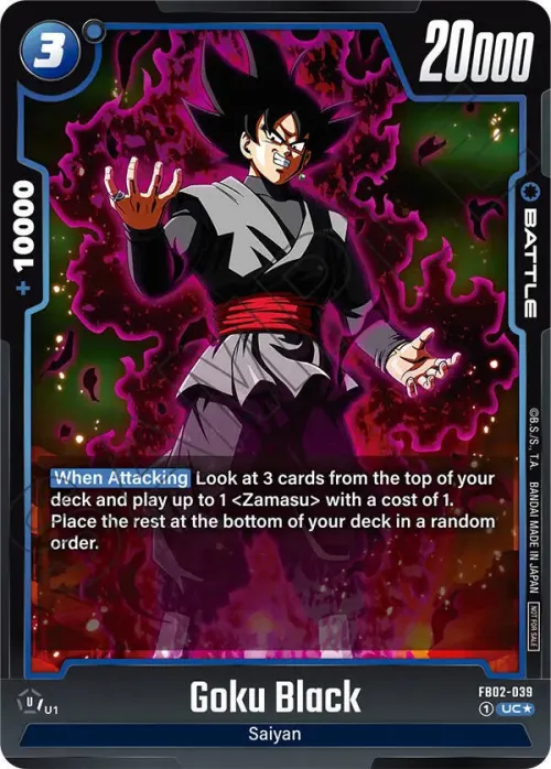 Goku Black - Cs Pack 01