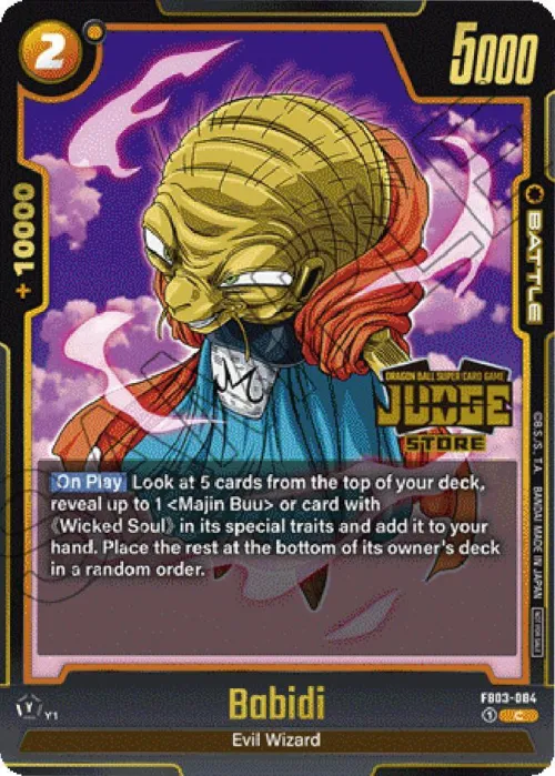 Babidi - FB03-084 (Judge Pack (Store Judge) 02) - Judge Pack Store Judge