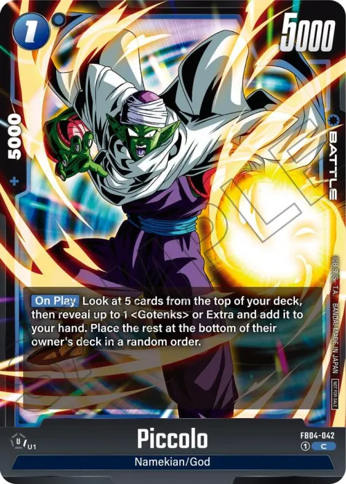 Piccolo - Limited Pack 01
