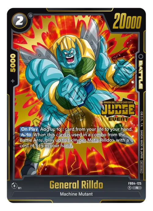 General Rilldo (Judge Pack (Event Judge) 03) - Judge Pack Event Judge