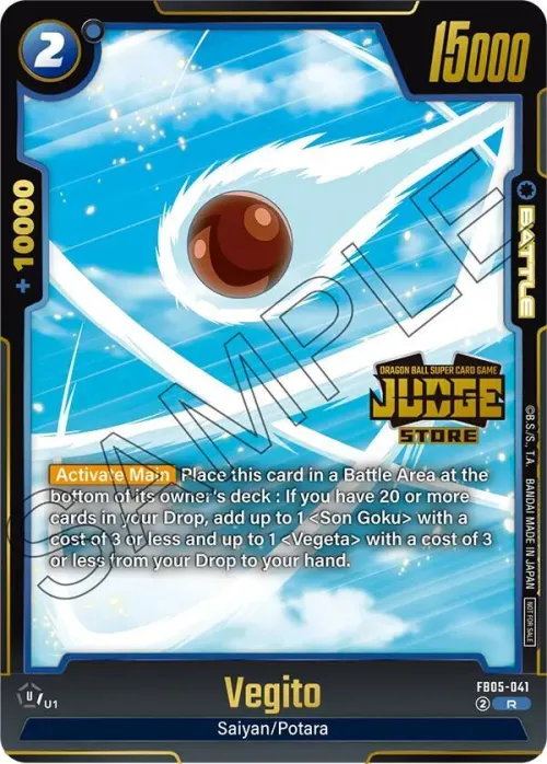 Vegito (Judge Pack (Store Judge) 04) - Judge Pack Store Judge