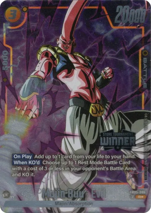Majin Buu : Evil - Tournament Pack Winner 06