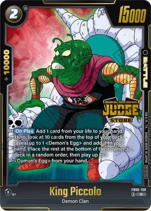 King Piccolo (Judge Pack (Store Judge) 04) - Judge Pack Store Judge