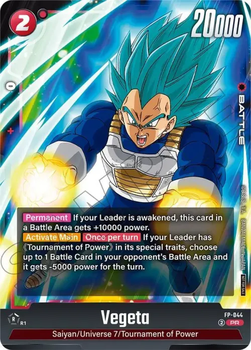 Vegeta - Tournament Pack 07