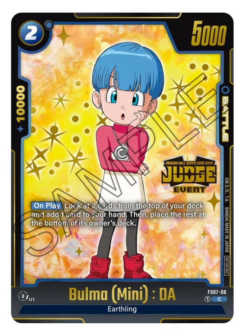 Bulma (Mini) : DA (Judge Pack (Event Judge) 03) - Judge Pack Event Judge