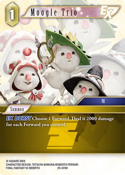 Moogle Trio EX - Foil