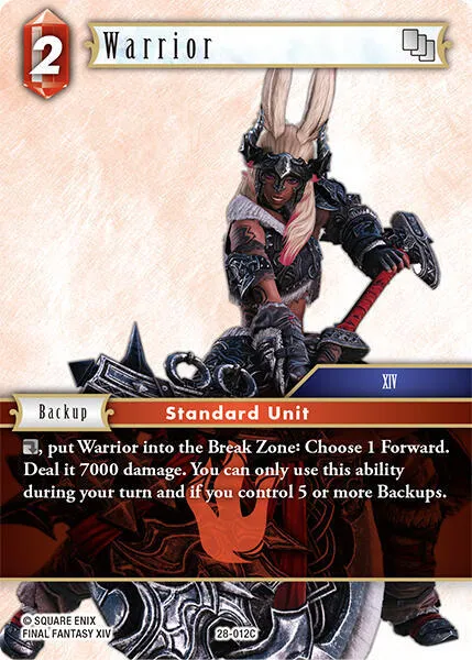 Warrior - Foil