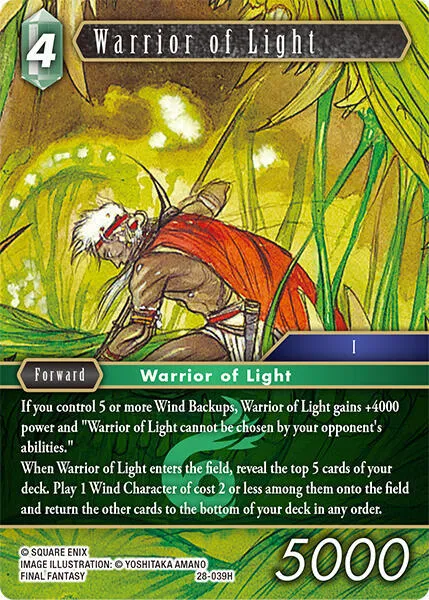 Warrior of Light - Foil