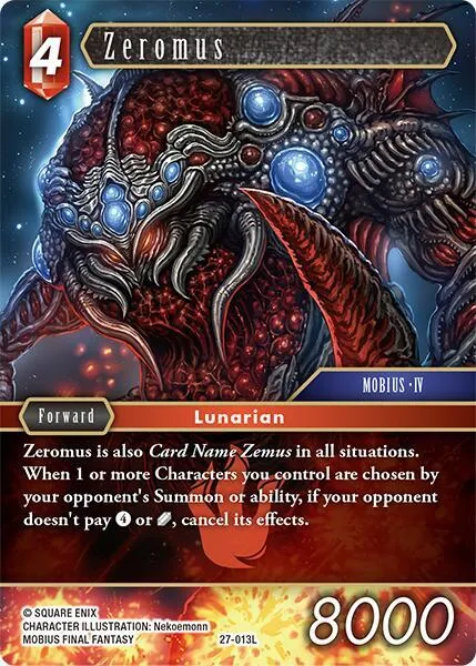 Zeromus - Foil