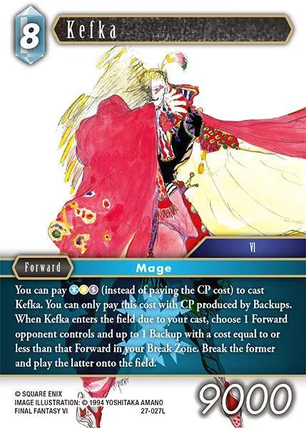 Kefka - Foil