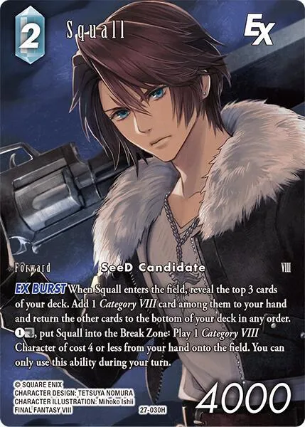 Squall EX - Full Art Foil