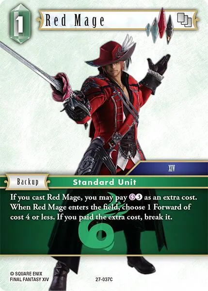 Red Mage - Foil
