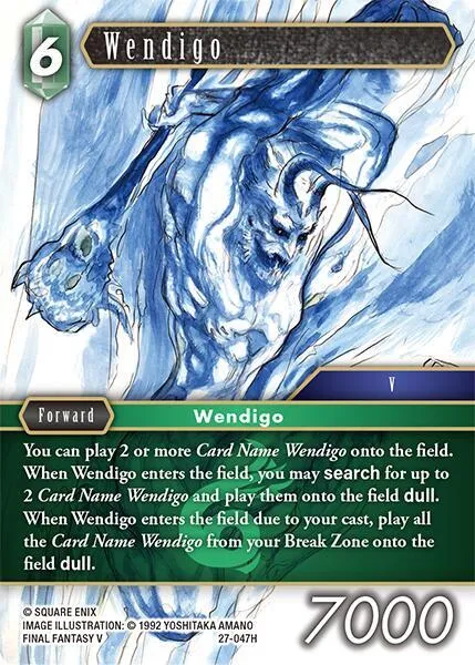 Wendigo - Foil